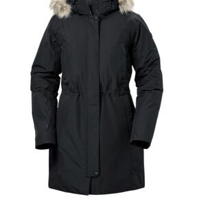 Helly Hansen Black winter parka for women size XS